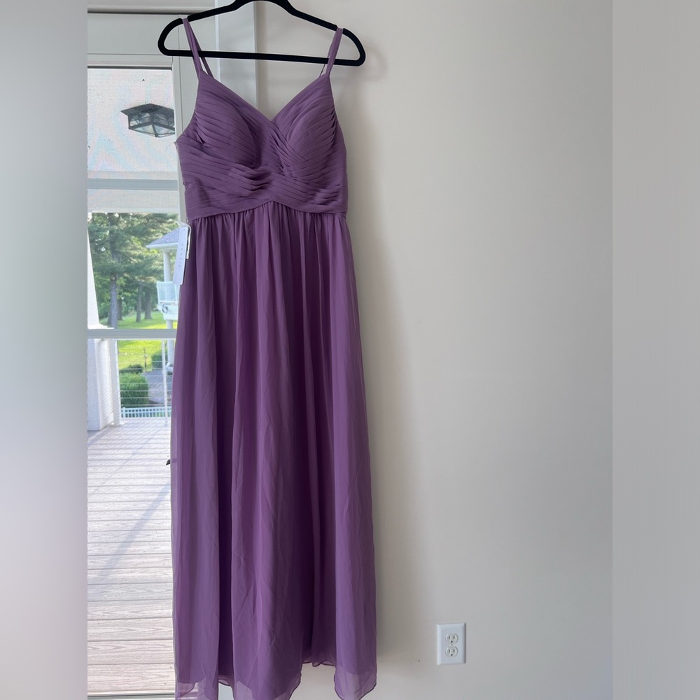 Azazie ‘BLAKE’ in Wisteria. Size A10. NWT.